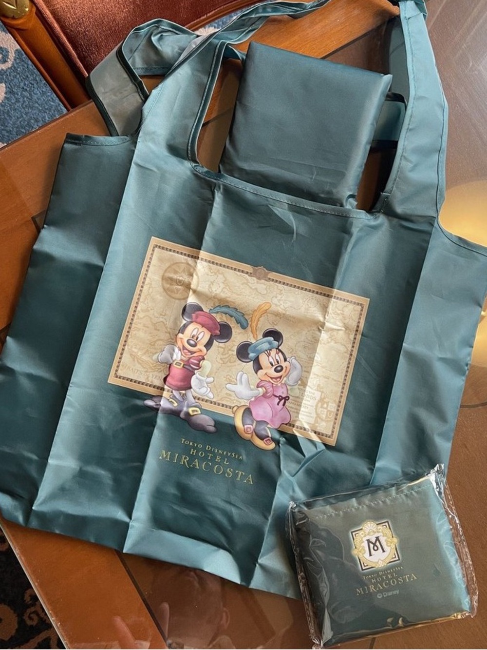 Tokyo Disney Sea Miracosta Hotel Tote Bag Reusable Eco SEALED NWT